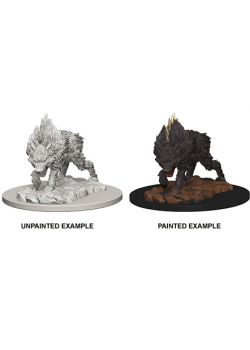 WizKids Deep Cuts Unpainted Miniatures: Dire Wolf